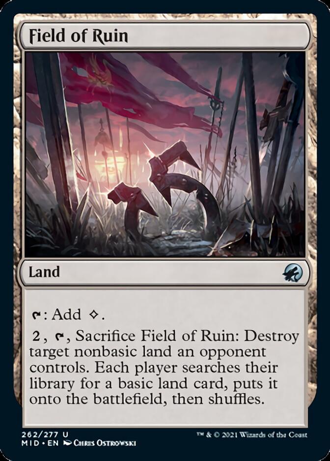 Field of Ruin [Innistrad: Midnight Hunt] | Black Swamp Games