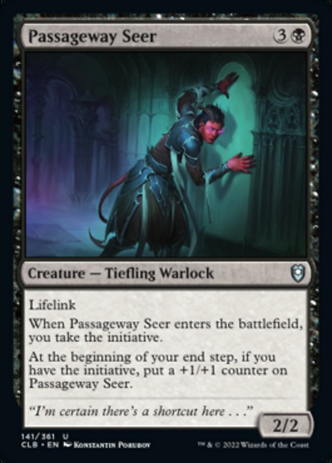 Passageway Seer [Commander Legends: Battle for Baldur's Gate] | Black Swamp Games