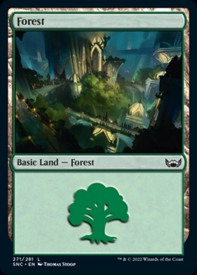 Forest (271) [Streets of New Capenna] | Black Swamp Games