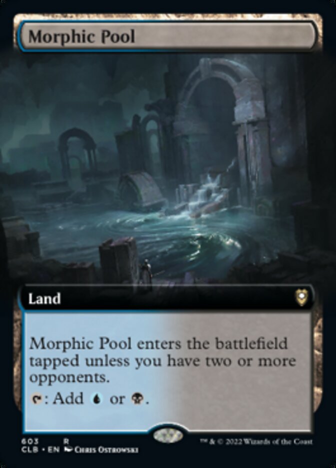 Morphic Pool (Extended Art) [Commander Legends: Battle for Baldur's Gate] | Black Swamp Games