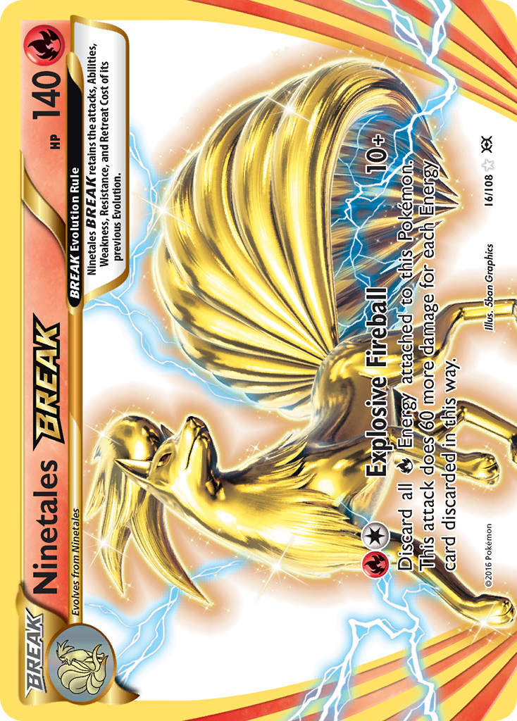 Ninetales BREAK (16/108) [XY: Evolutions] | Black Swamp Games