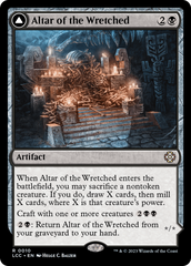 Altar of the Wretched // Wretched Bonemass [The Lost Caverns of Ixalan Commander] | Black Swamp Games