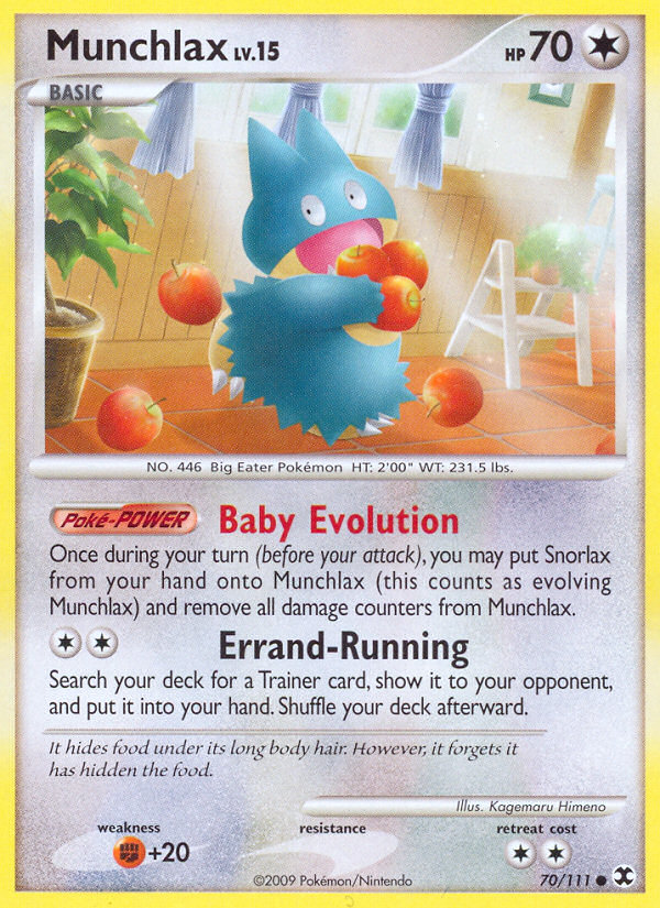 Munchlax (70/111) [Platinum: Rising Rivals] | Black Swamp Games