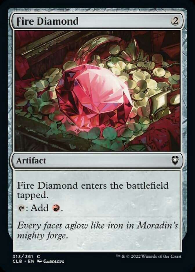 Fire Diamond [Commander Legends: Battle for Baldur's Gate] | Black Swamp Games