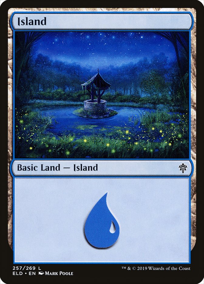 Island (257) [Throne of Eldraine] | Black Swamp Games