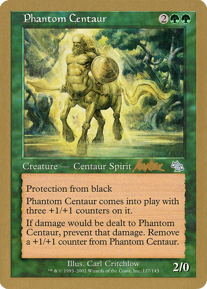 Phantom Centaur (Brian Kibler) [World Championship Decks 2002] | Black Swamp Games