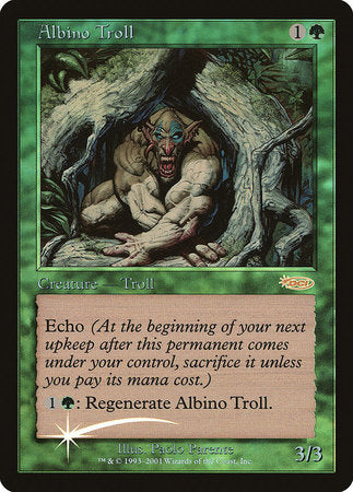 Albino Troll [Friday Night Magic 2002] | Black Swamp Games