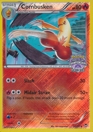 Combusken (13/111) (Championship Promo) [XY: Furious Fists] | Black Swamp Games