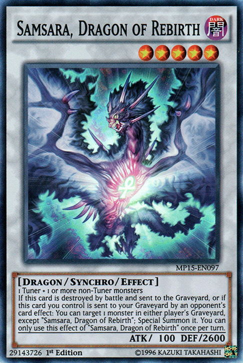 Samsara, Dragon of Rebirth [MP15-EN097] Super Rare | Black Swamp Games