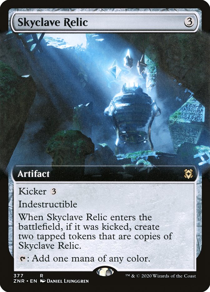 Skyclave Relic (Extended Art) [Zendikar Rising] | Black Swamp Games