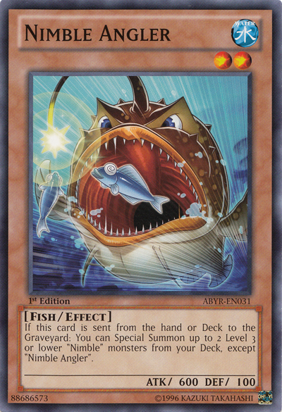 Nimble Angler [ABYR-EN031] Common | Black Swamp Games