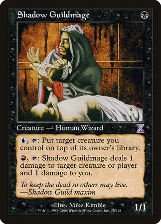 Shadow Guildmage [Time Spiral Timeshifted] | Black Swamp Games