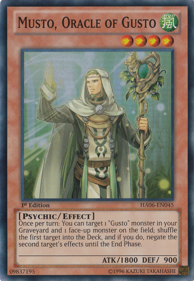 Musto, Oracle of Gusto [HA06-EN045] Super Rare | Black Swamp Games