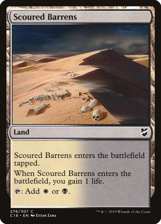 Scoured Barrens [Commander 2018] | Black Swamp Games
