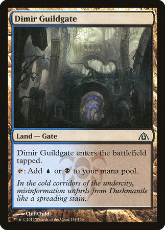 Dimir Guildgate [Dragon's Maze] | Black Swamp Games