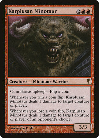 Karplusan Minotaur [Coldsnap] | Black Swamp Games