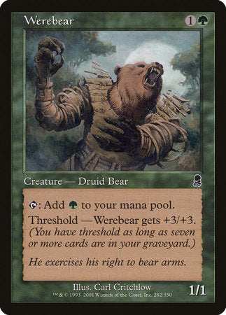 Werebear [Odyssey] | Black Swamp Games