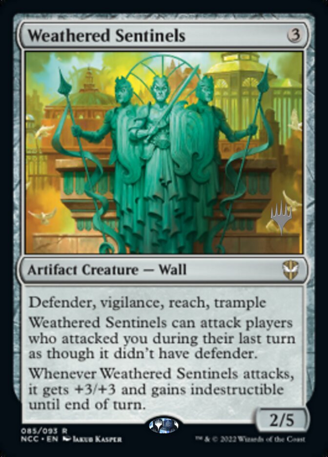 Weathered Sentinels (Promo Pack) [Streets of New Capenna Commander Promos] | Black Swamp Games