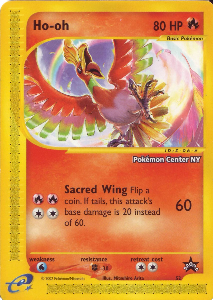 Ho-oh (52) (Pokemon Center NY Promo) [Wizards of the Coast: Black Star Promos] | Black Swamp Games