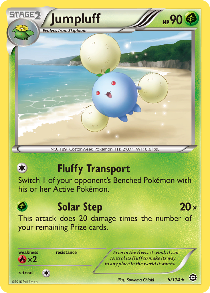 Jumpluff (5/114) [XY: Steam Siege] | Black Swamp Games