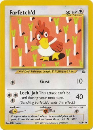 Farfetch'd (43/64) [Neo Revelation Unlimited] | Black Swamp Games