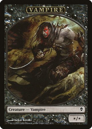 Vampire Token [Zendikar Tokens] | Black Swamp Games