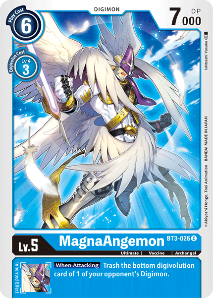 MagnaAngemon [BT3-026] [Release Special Booster Ver.1.5] | Black Swamp Games