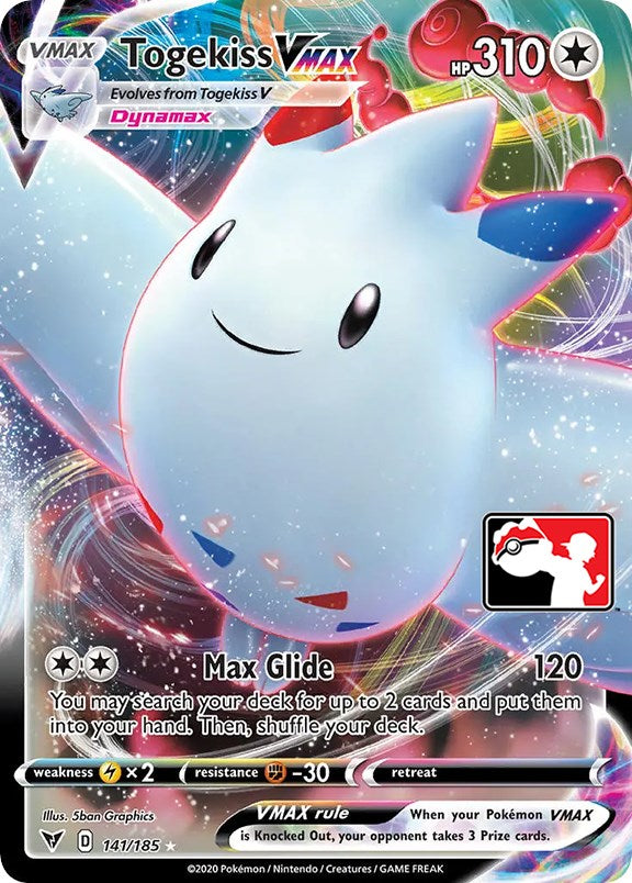 Togekiss VMAX (141/185) [Prize Pack Series One] | Black Swamp Games