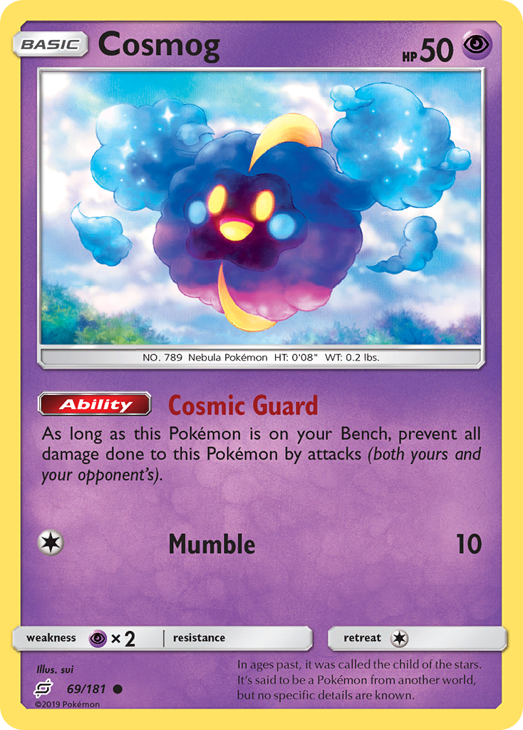 Cosmog (69/181) [Sun & Moon: Team Up] | Black Swamp Games