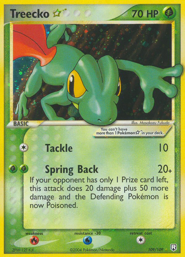 Treecko Star (109/109) [EX: Team Rocket Returns] | Black Swamp Games