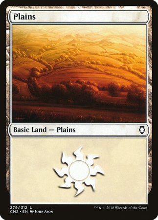 Plains (279) [Commander Anthology Volume II] | Black Swamp Games