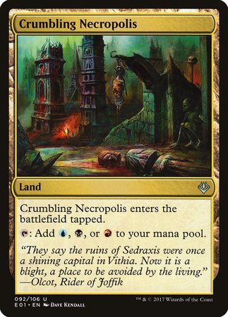 Crumbling Necropolis [Archenemy: Nicol Bolas] | Black Swamp Games