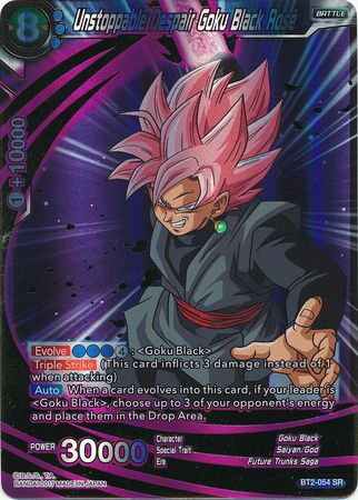 Unstoppable Despair Goku Black Rose [BT2-054] | Black Swamp Games