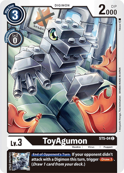 ToyAgumon [ST5-04] [Starter Deck: Machine Black] | Black Swamp Games