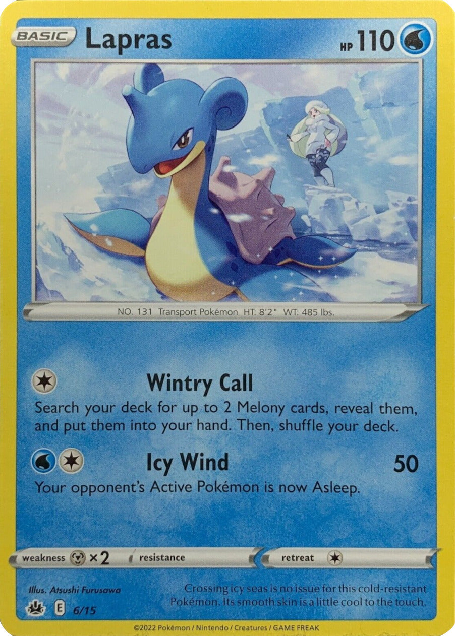 Lapras (6/15) [McDonald's Promos: Match Battle] | Black Swamp Games