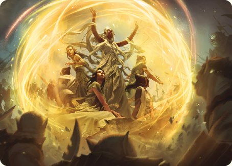 Heroic Intervention Art Card [The Lord of the Rings: Tales of Middle-earth Art Series] | Black Swamp Games