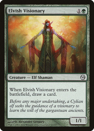 Elvish Visionary [Duels of the Planeswalkers] | Black Swamp Games