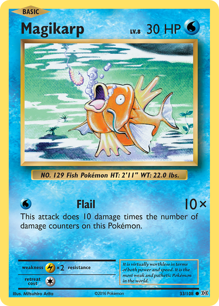 Magikarp (33/108) [XY: Evolutions] | Black Swamp Games