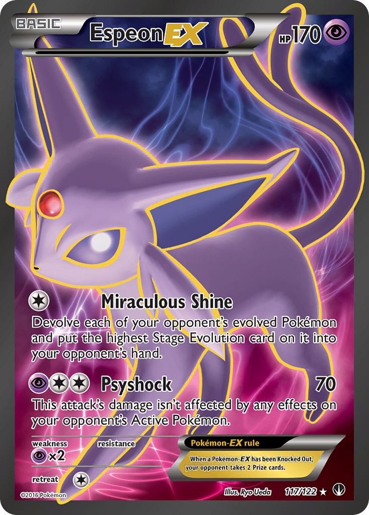 Espeon EX (117/122) [XY: BREAKpoint] | Black Swamp Games