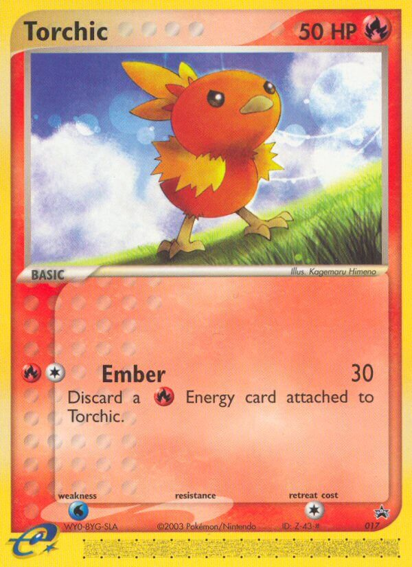 Torchic (017) [Nintendo: Black Star Promos] | Black Swamp Games