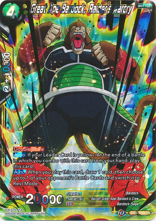 Great Ape Bardock, Raider's Warcry (DB1-061) [Dragon Brawl] | Black Swamp Games