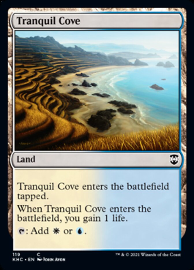 Tranquil Cove [Kaldheim Commander] | Black Swamp Games