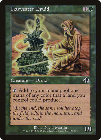 Harvester Druid [Judgment] | Black Swamp Games