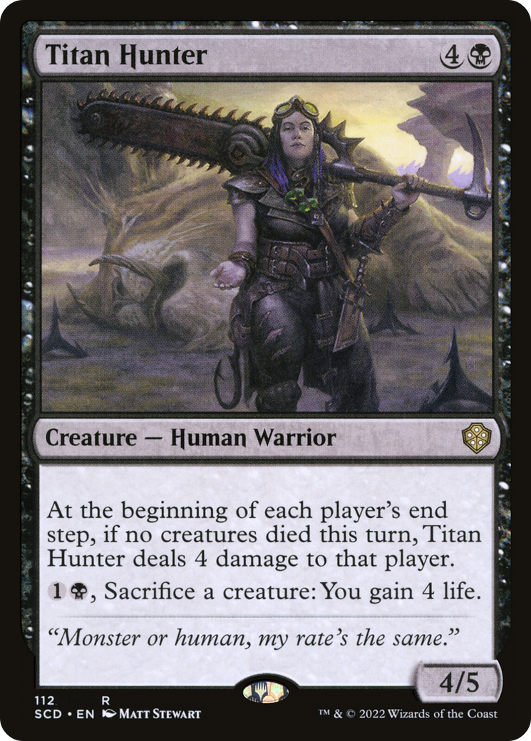 Titan Hunter [Starter Commander Decks] | Black Swamp Games