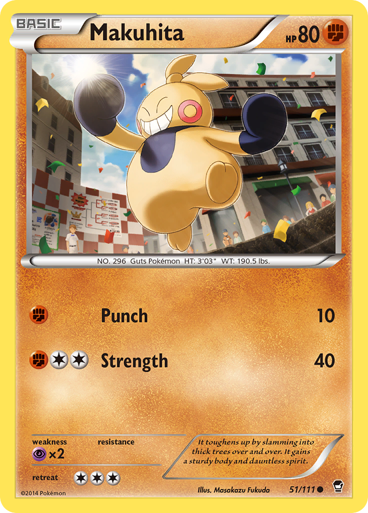 Makuhita (51/111) [XY: Furious Fists] | Black Swamp Games