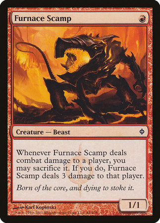 Furnace Scamp [New Phyrexia] | Black Swamp Games