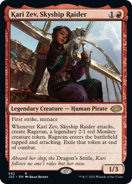 Kari Zev, Skyship Raider [Jumpstart 2022] | Black Swamp Games