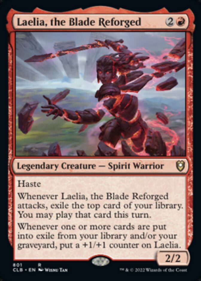 Laelia, the Blade Reforged [Commander Legends: Battle for Baldur's Gate] | Black Swamp Games