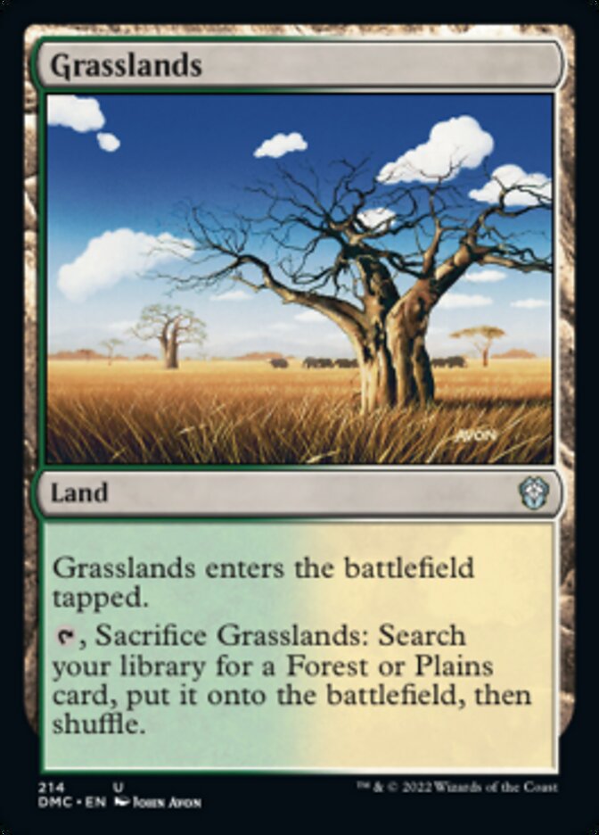 Grasslands [Dominaria United Commander] | Black Swamp Games