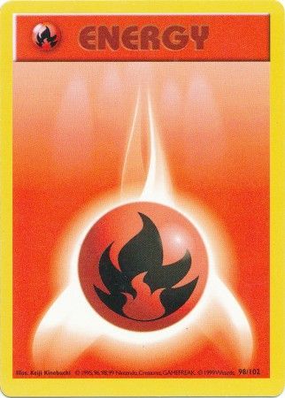 Fire Energy (98/102) [Base Set Shadowless Unlimited] | Black Swamp Games